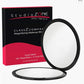 ClassZ Black Compact Mirror is perfect for purses and travel. Clear magnifying 1X on one side and close up magnifying for tweezing, makeup and checkup on the other side.