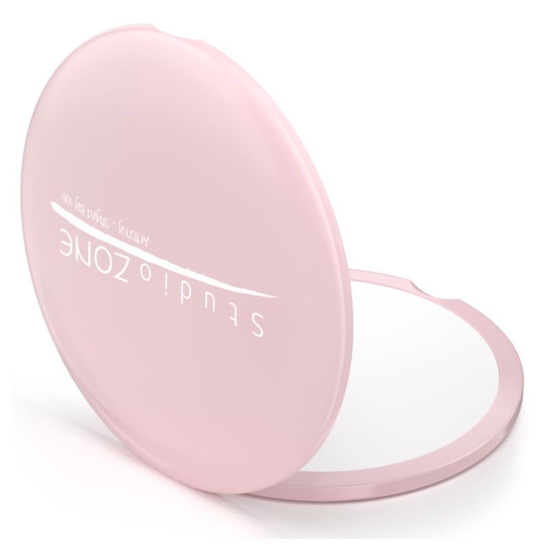Pink Compact Mirror - 10X and 1X 