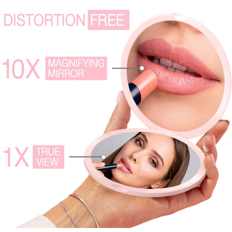 Distortion Free Pink Compact