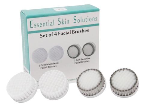 Essential Skin Solutions Set of 4 Face Brushes